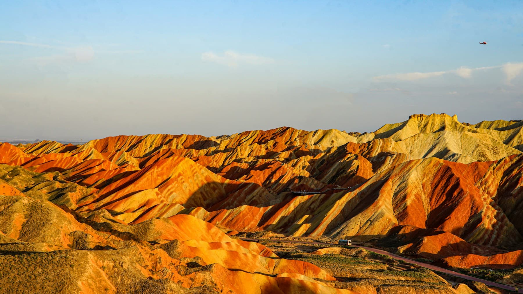 Zhangye Danxia landform