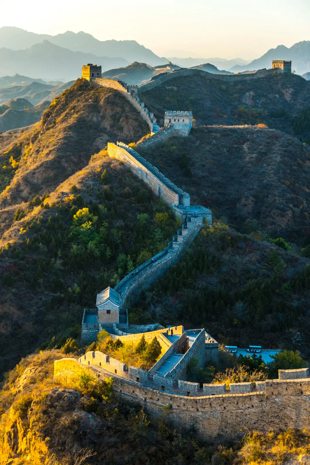 Great Wall mountain section near Beijing for a classic first China route