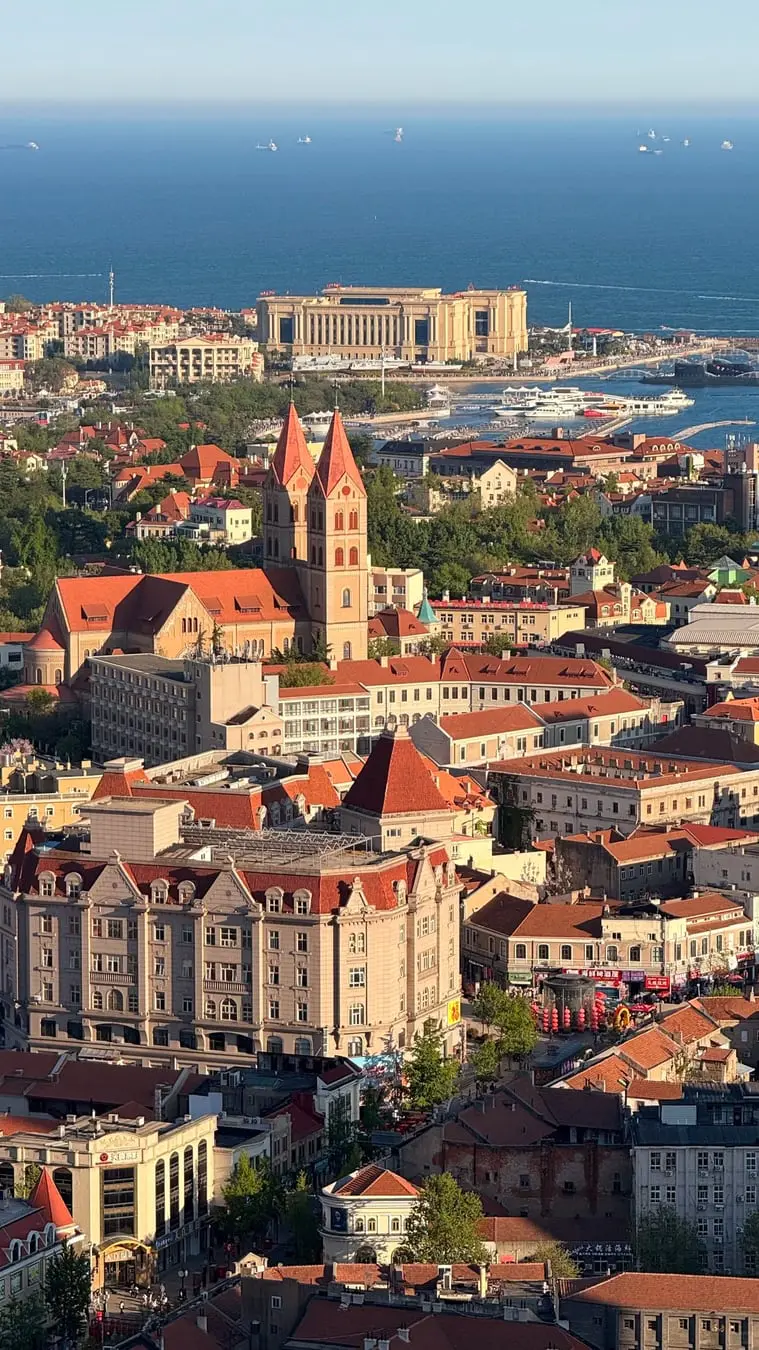Qingdao coast route direction