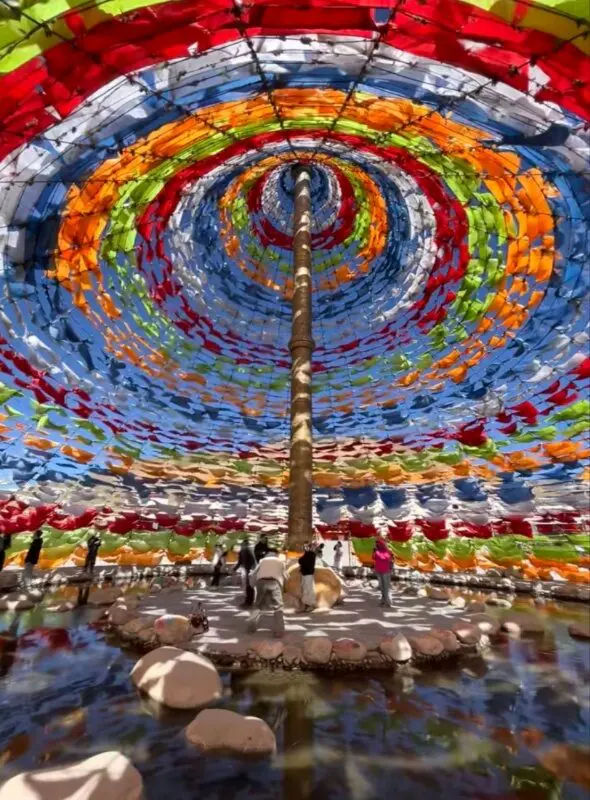 Fast Qinghai Gansu 6-day route cover with Zhangye Danxia scenery